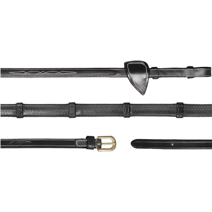 Dy'on Teugels D Collection By Dy'on 1/2 Rubber Met Stops Zwart