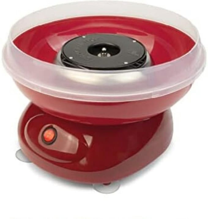 Suikerspinmachine - Suikerspinmaker - Suikerspin Maker - Rood