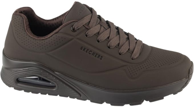 Skechers Uno Stand On Air Sneakers bruin - Maat 45.5