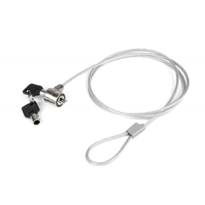 Câble antivol - Non spécifié - 110 cm - Acier - 2 clés - Verrouillage à clé