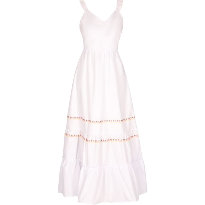 IZIA Jurk Dames wolwit