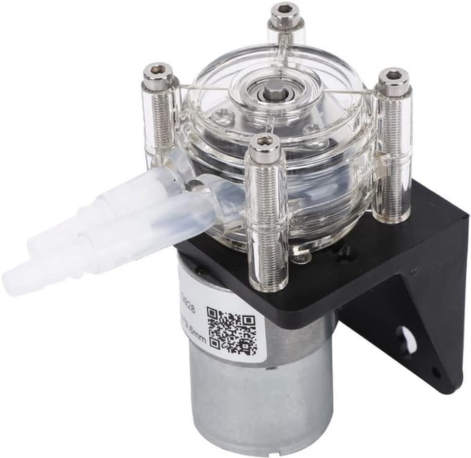 Slangpomp met Grote Capaciteit 500ml/min 24V Corrosiebestendige Doseerpomp