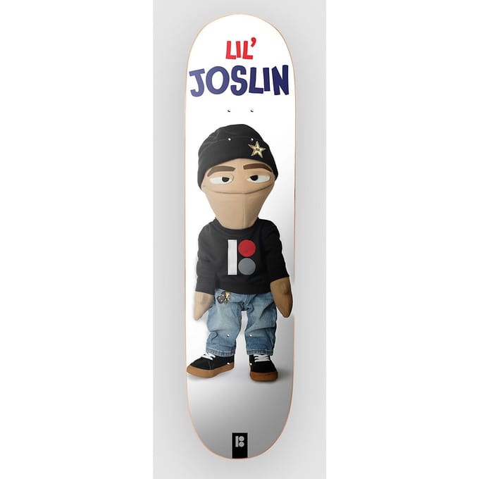 Plan B Lil' Buddies Joslin 8.0"x31.33" Skateboard Deck patroon