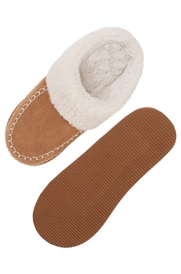 Hunkemöller Pantoffel Iggy Bruin
