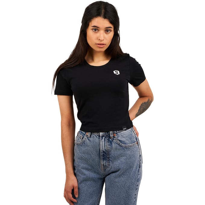 Basic T-shirt met korte mouwen en ronde hals BY042 vrouw