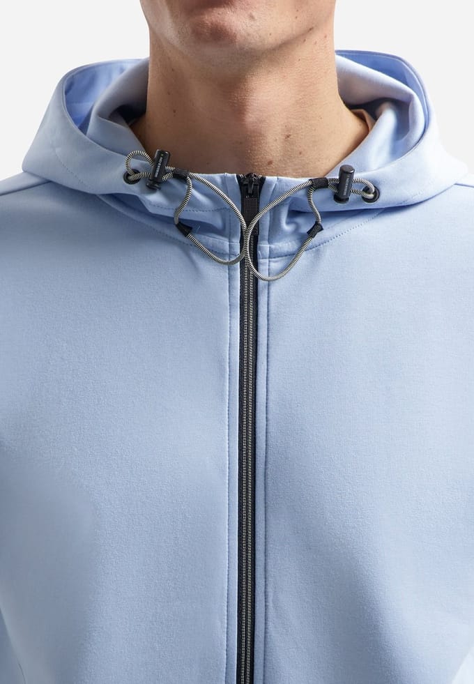 Sweatvest met capuchon