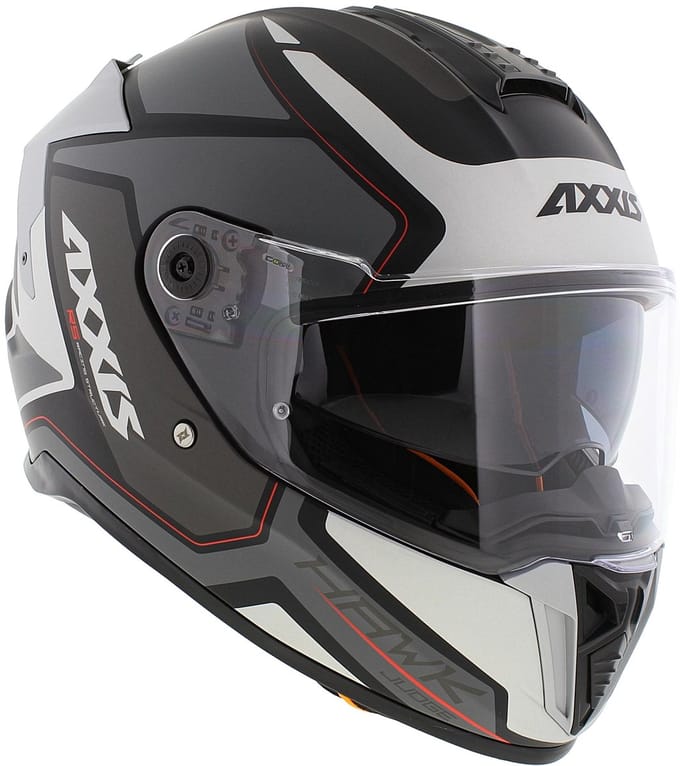 Axxis Hawk SV Integraal helm Judge B2 mat grijs titanium S