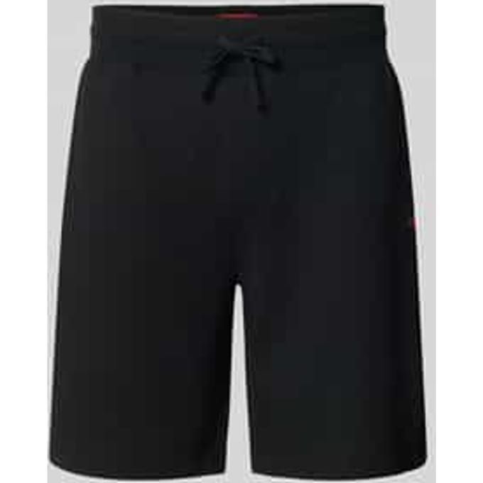 Regular fit sweatshorts van katoenmix model 'NOAH'