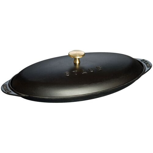 STAUB SPECIALITIES - Bakvorm met deksel - ovaal - 310mm - Gietijzer - Zwart
