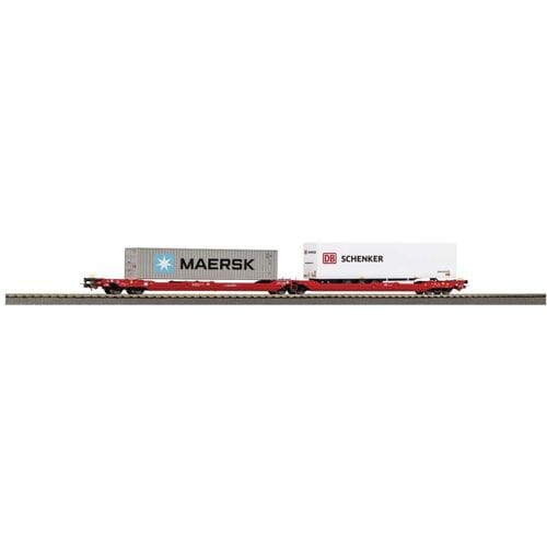 Piko H0 24619 Containerwagen DC