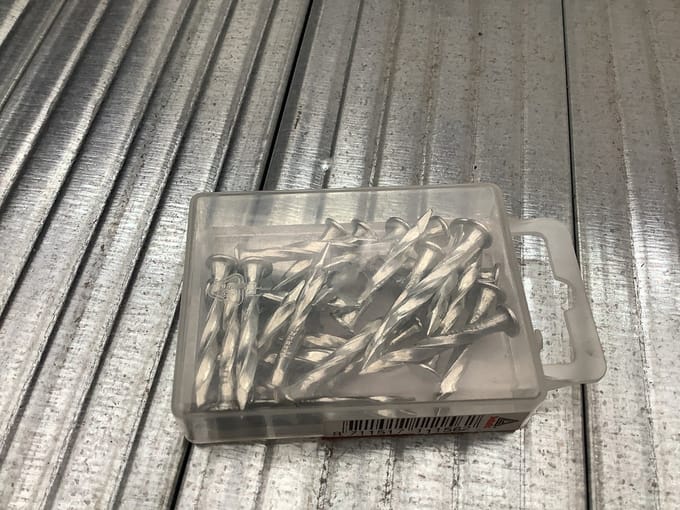 Deltafix ankernagels 3,8 x 32 mm - verzinkt - 25 stuks