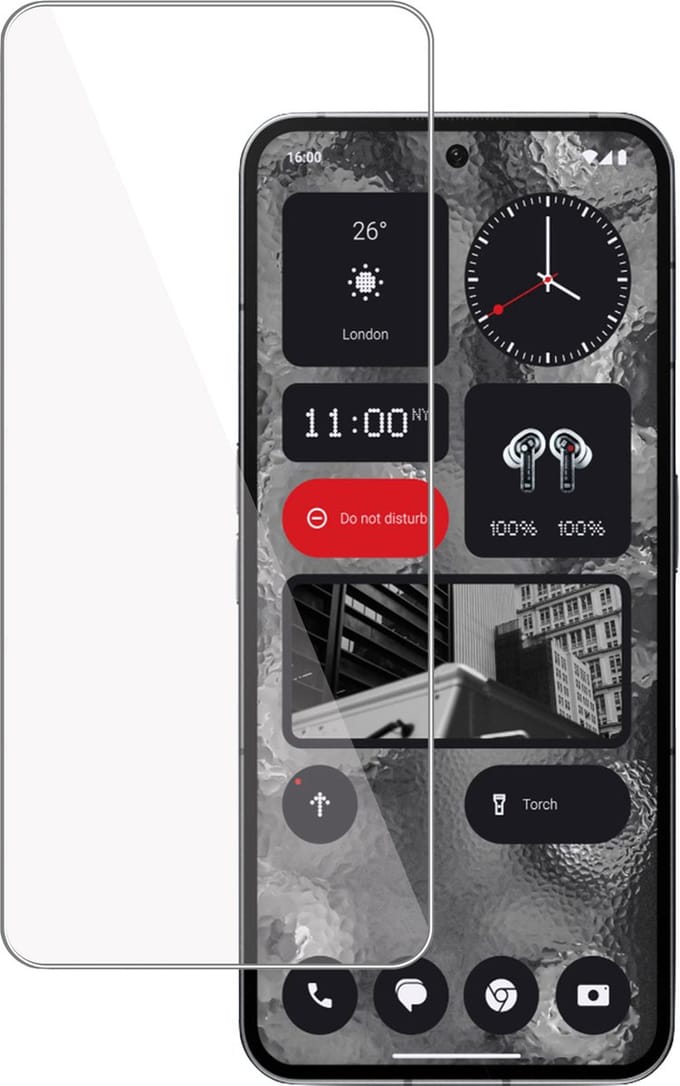 Screenprotector geschikt voor Nothing Phone 2 – Gehard Glas - Proteqt+