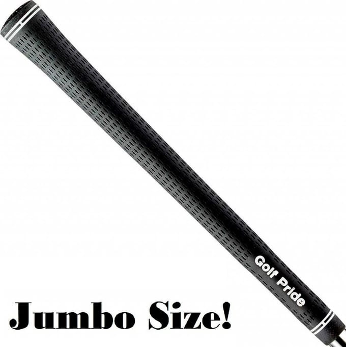 GolfPride Tour Velvet JUMBO SIZE Grip - Zwart Wit