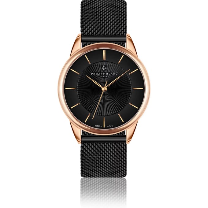 Mesh horloge Philipp Blanc