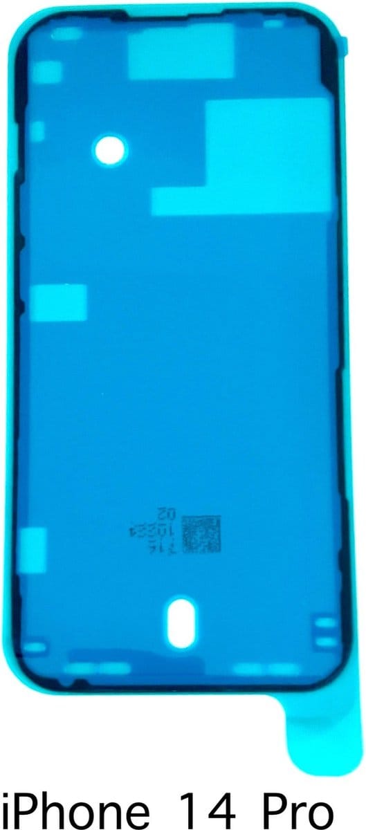 iPhone 14 pro Frame Sticker – Scherm Plakstrip – Waterdicht Lijmdeel