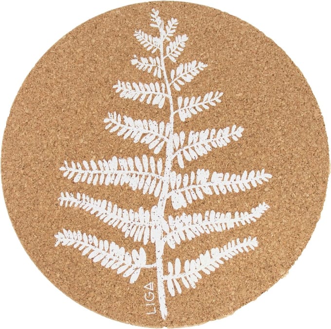 LIGA - Placemat Varen Set van 4 Stuks - Kurk - Beige -