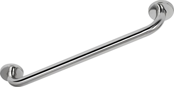 Plieger Vigo Badgreep – Badgreep RVS – Met Schroeven – Handgreep Badkamer 45 cm – 10 jaar garantie – Chroom