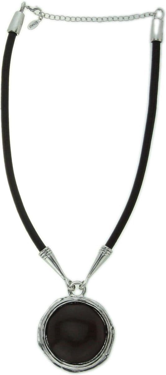 Behave - Ketting Dames- Grote Donker Bruine Ronde hanger