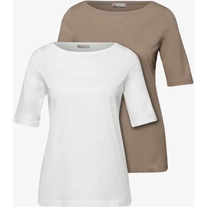 Basic Shirt in een 2-pack