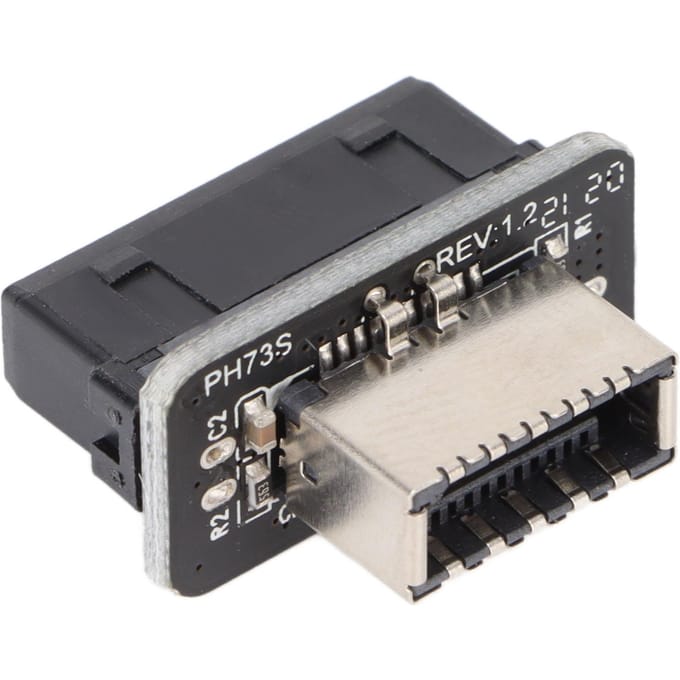 USB-adapter 19P20P naar TypeE TypeC-interface Stabiel signaal Sterk anti-interferentievermogen
