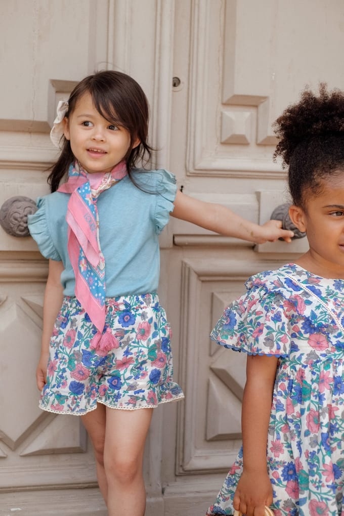 Louise Misha Tee Hermance Stone Blue Maat: 9M | Overhemden Outlet | kids | Blauw