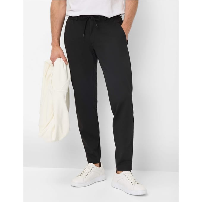 Brax Heren Jogger  Style PHIL black, zwart, maat 34/38