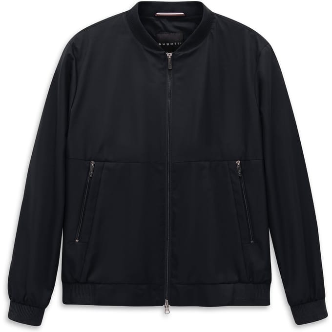 Bugatti Herren Blouson waterafstotend met collegekraag