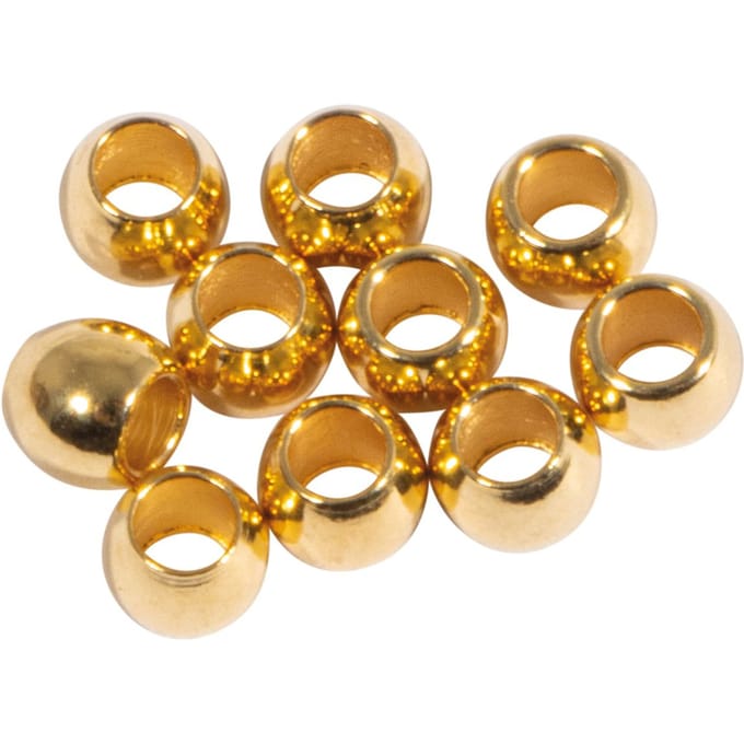 Metalen afstandskraal - Goud