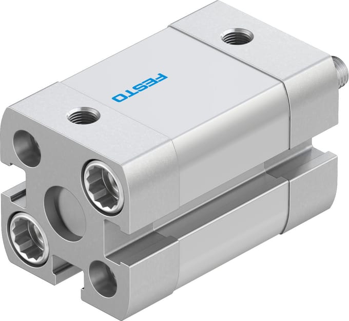 Festo Compacte Cilinder 12mm Boring 10mm Slag ISO 21287 Dubbelwerkend - 536205 - P2BHX