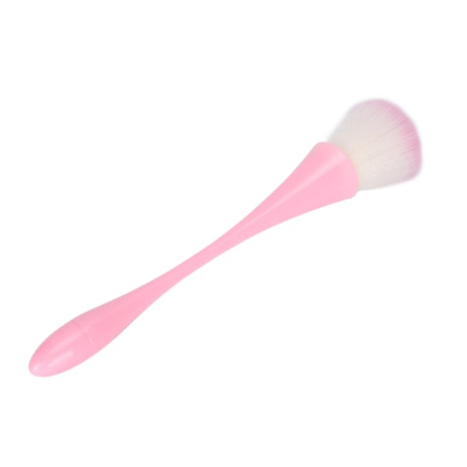 Draagbare Losse Poeder Kwast Blusher Highlighter Poeder Make-up Kwast Cosmetisch Hulpmiddel white