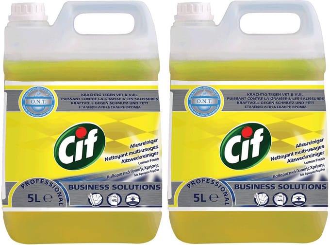 Cif Citroenfris Allesreiniger - 2 x 5 L