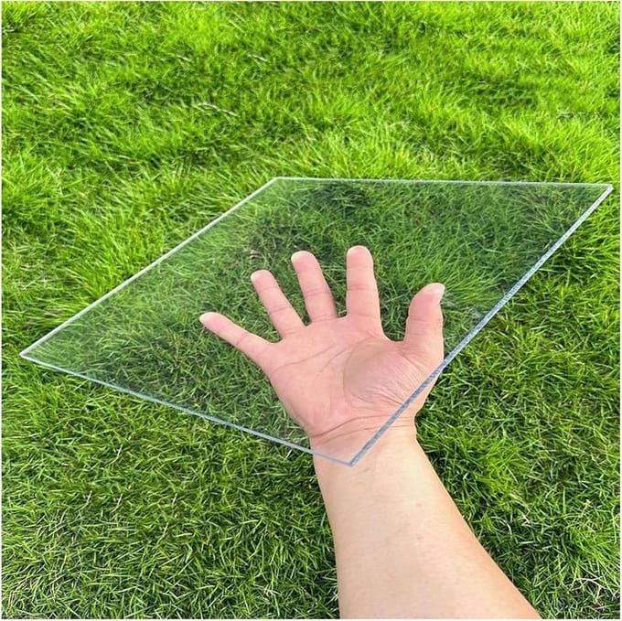 Polycarbonaat Plaat - Kasdakplaat Verlichting - Kassen Bouwen - Hoge Lichtdoorlatendheid - 40 x 70 cm - Transparant