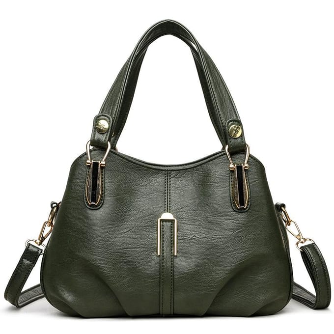 Nieuwe Crossbody Schoudertas Grote Capaciteit en Sfeervolle Dameshandtas Dames gray