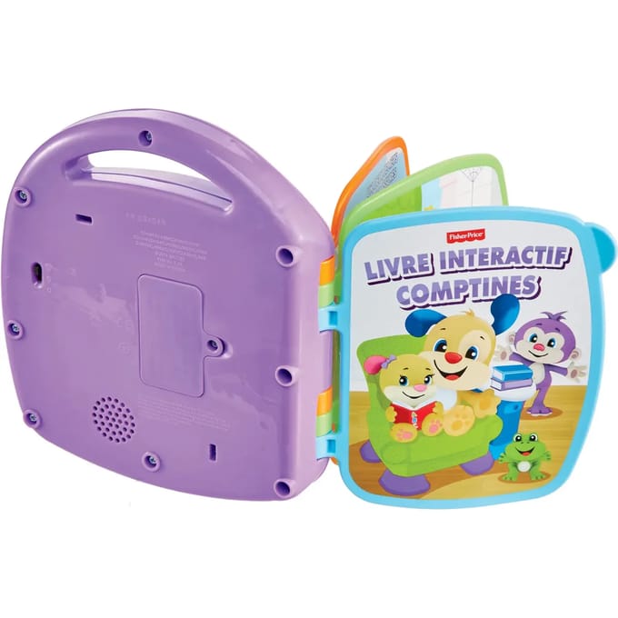 Interactief kinderrijmboek Mattel Frankrijk Fisher Price