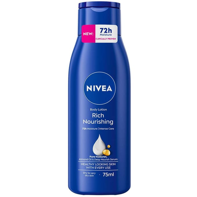 NIVEA Rich Nourishing Body Milk Reisverpakking 75 ml