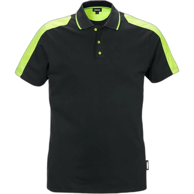 Fristads Stretch Poloshirt 7448 Rtp - Zwart - 3XL