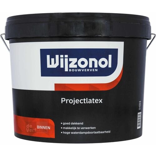 Wijzonol Projectlatex - 10 liter - Wit