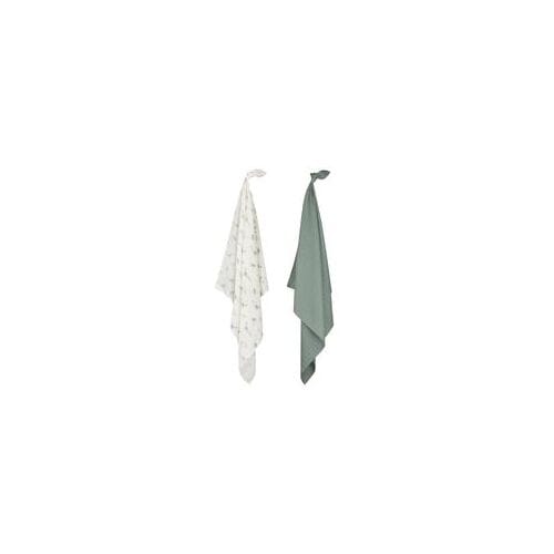 Prénatal hydrofiele luiers dino 2 stuks Midgreen unisex