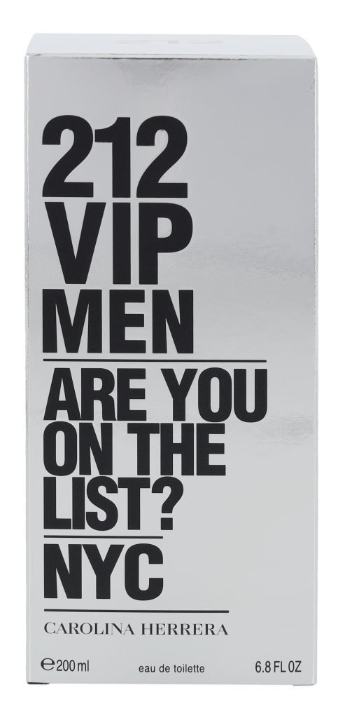 Carolina Herrera 212 VIP Men - 200 ml - eau de toilette spray - herenparfum