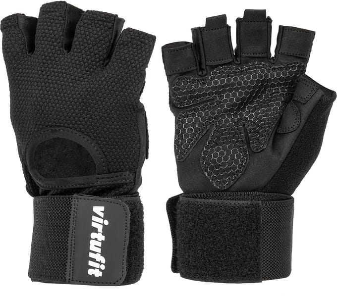 VirtuFit Fitnesshandschoenen Pro met Wristwrap - S