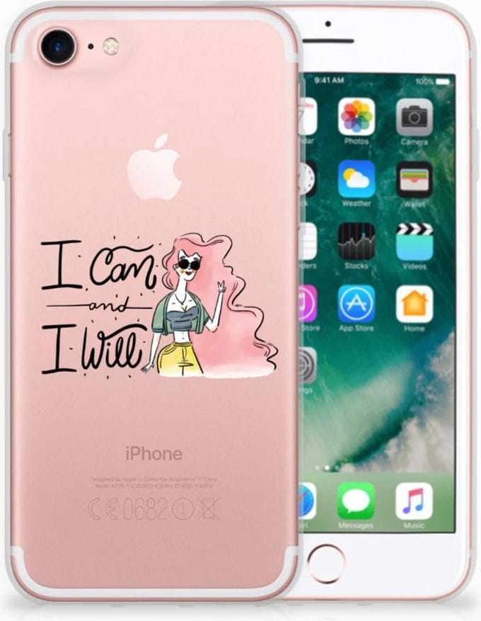 iPhone SE 2022 | SE 2020 | 8 | 7 Telefoonhoesje met Naam i Can