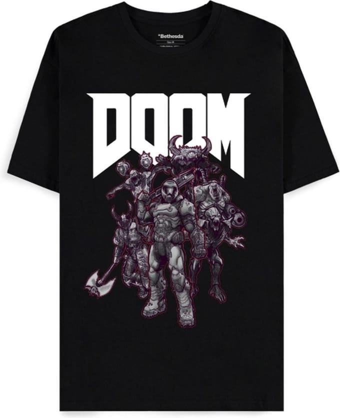Doom Demon Slayer Heren T-shirt - zwart - M