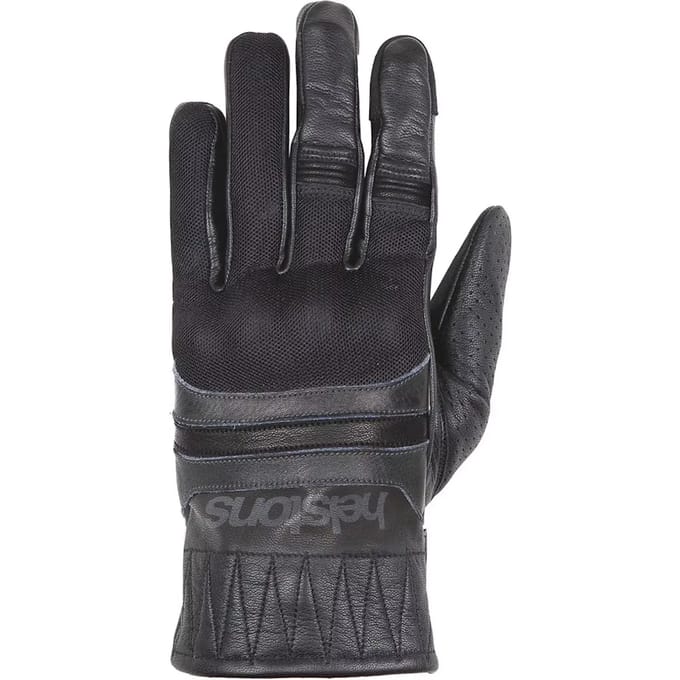 Helstons Bull Air Mesh Zwart Grijs - Handschoen