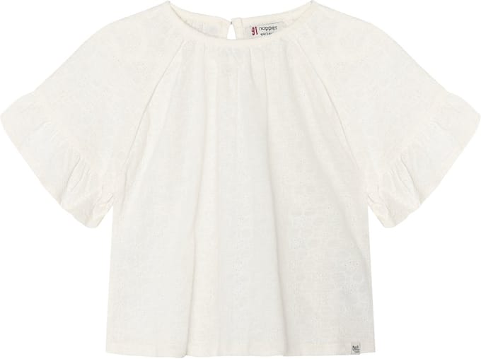 Noppies T-shirt Tee SS - Egret - Maat 110