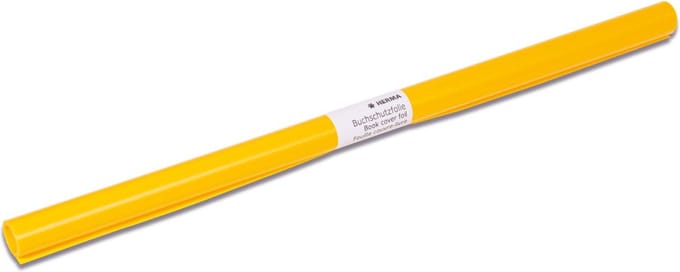 HERMA 7361 Boekenkaftfolie polypropyleen transparant geel 2m op rol