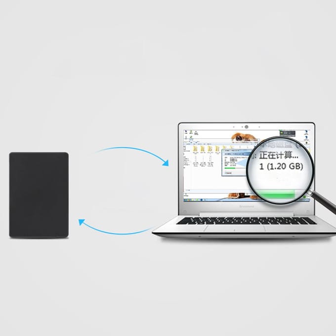 Harde Schijf Behuizing mSATA SSD naar IDE 2.5 inch PATA IDE Parallelle Poort Harde Schijf Behuizing (Zwart) (Niet zwart