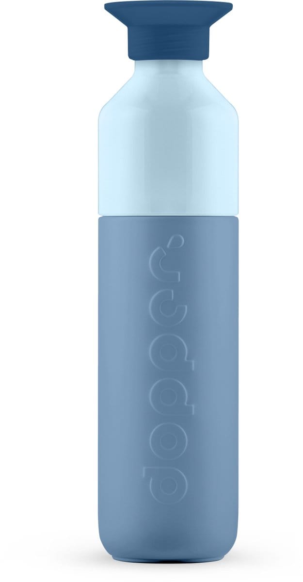 Dopper Drinkfles Steel (490ml) - Coastal Blue Drinkflessen