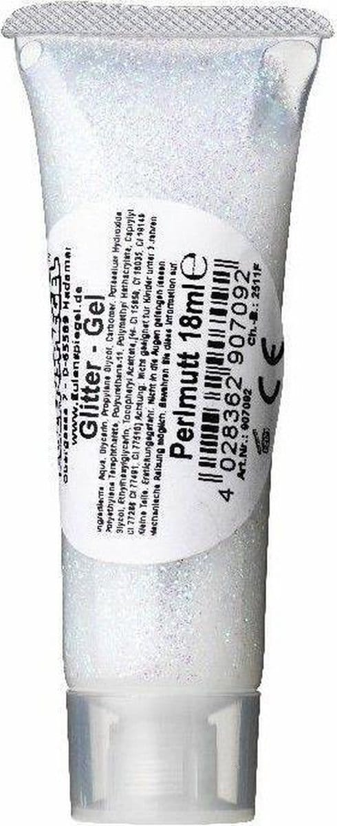 Eulenspiegel - Schmink - Glitter Gel - Carnaval - kleur Parelmoer 18ml