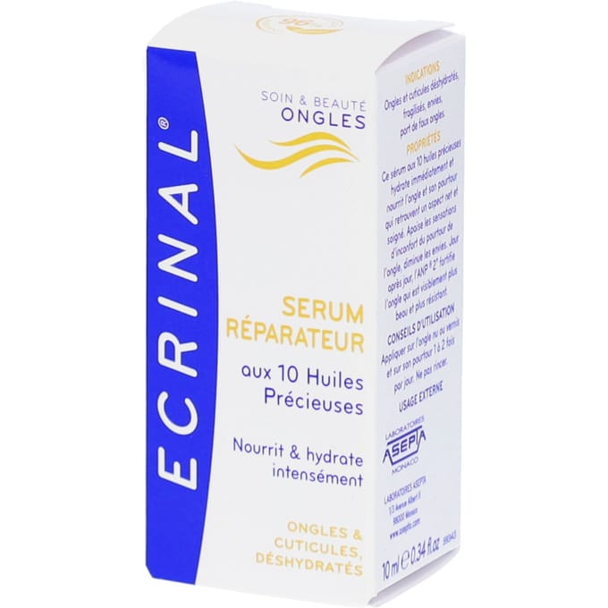 Ecrinal Herstellend Serum Met 10 Kostbare Oliën Concentraat