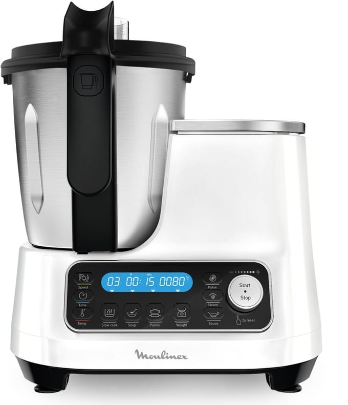 Moulinex Click Chef HF452 - 1400W - 3,6L - Zwart/Wit